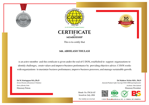 Professional Membership